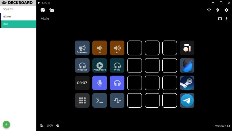 Usando una tabla Android/Amazon Fire como un clon de StreamDeck con Deckboard